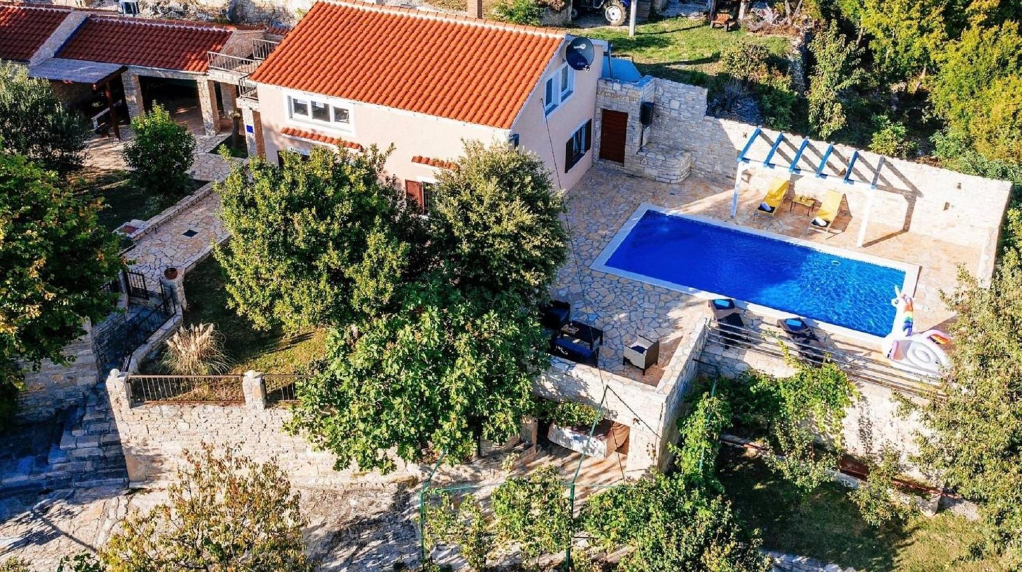 My Dalmatia - Holiday Home Korlat With Private Pool Бенковаць Екстер'єр фото