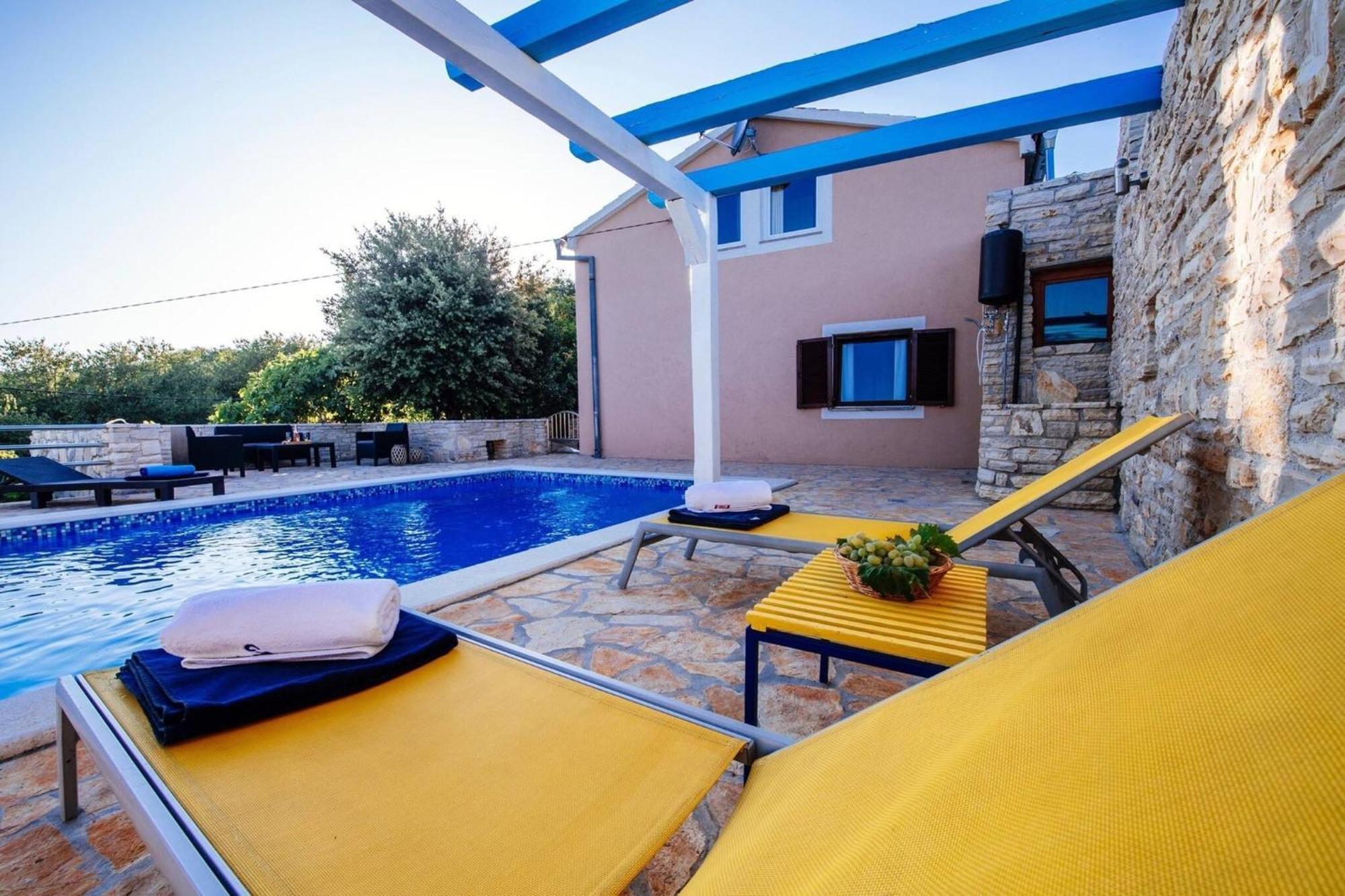 My Dalmatia - Holiday Home Korlat With Private Pool Бенковаць Екстер'єр фото