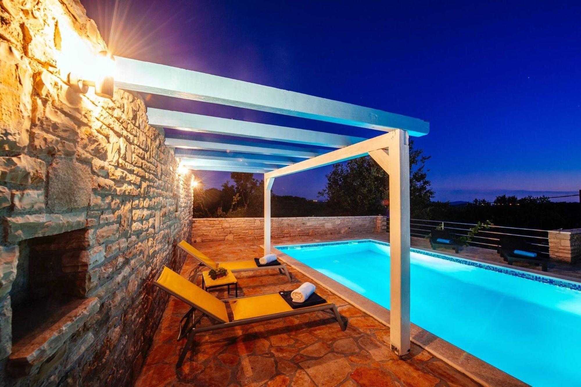 My Dalmatia - Holiday Home Korlat With Private Pool Бенковаць Екстер'єр фото
