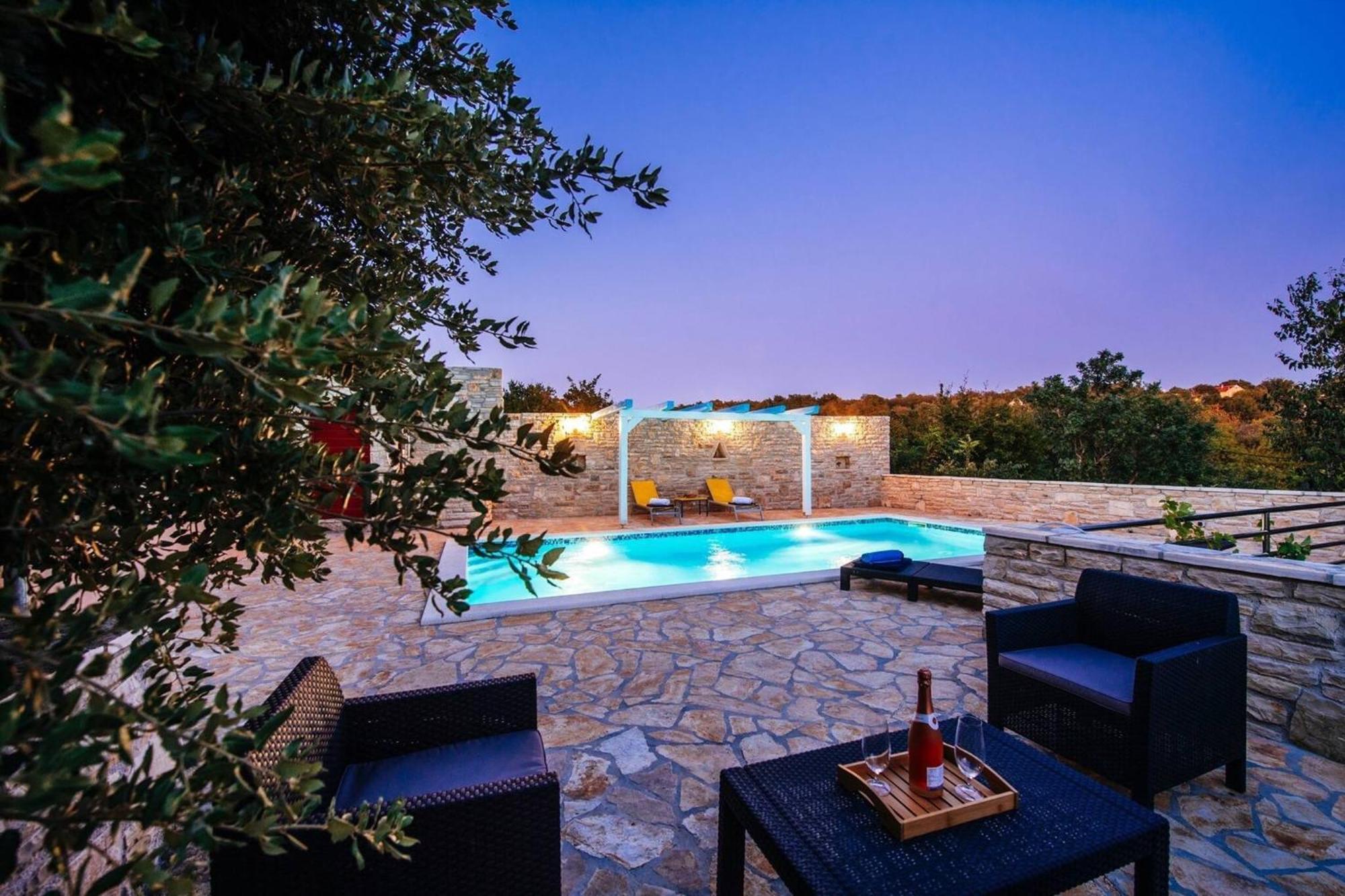 My Dalmatia - Holiday Home Korlat With Private Pool Бенковаць Екстер'єр фото