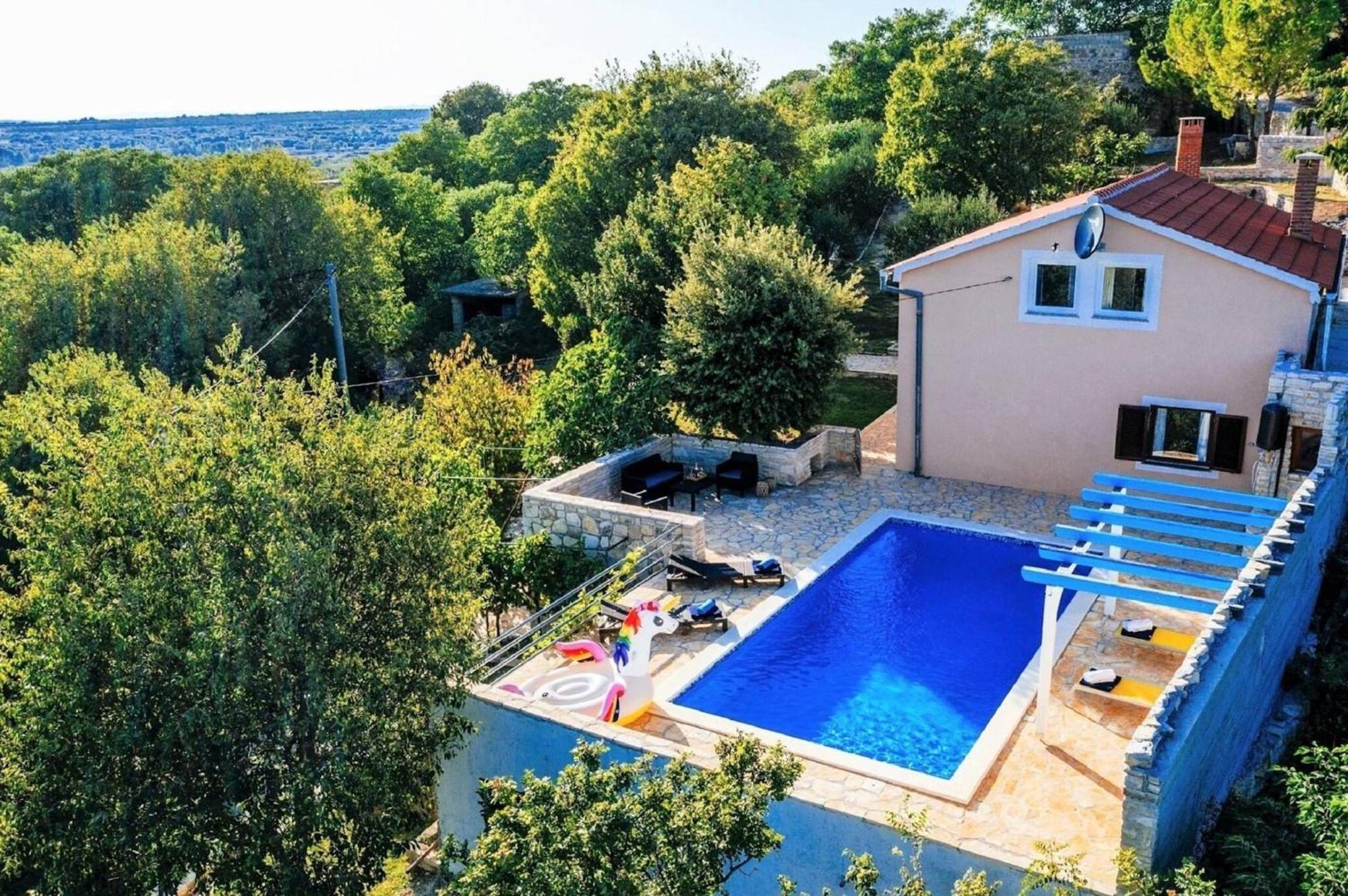 My Dalmatia - Holiday Home Korlat With Private Pool Бенковаць Екстер'єр фото