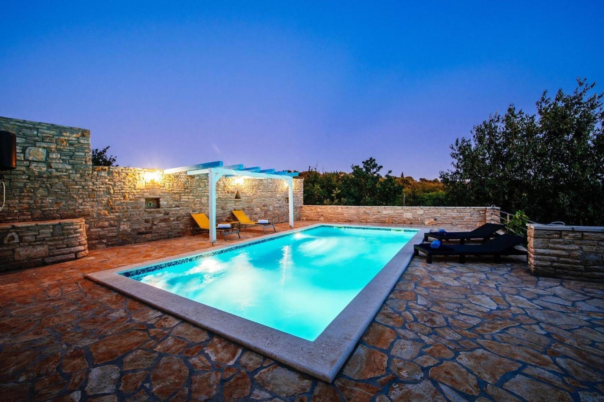 My Dalmatia - Holiday Home Korlat With Private Pool Бенковаць Екстер'єр фото
